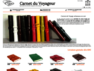 Carnet cuir du Voyageur