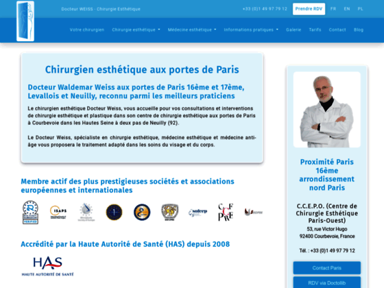 Photo image Centre de Chirurgie Esthetique Paris Ouest (CCEPO)