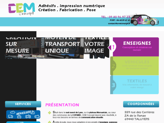 CEM Concept Agence Communication Rh�ne-Alpes