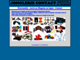 Jonglerie Contact: Magasin de jonglerie, diabolo, monocycle, cerf-volant, magie etc...