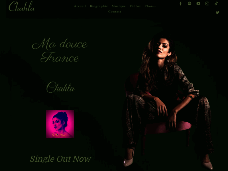 Chahla - Myspace funk musique, artiste funky style / soul