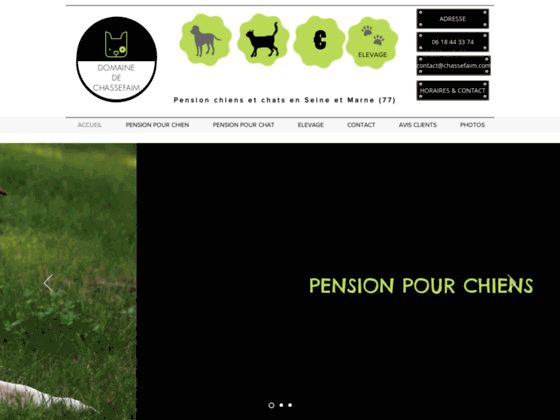 Chassefaim, la pension canine sur Paris R�gion �le