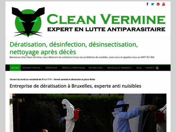 D�ratisation et lutte anti insectes-Clean Vermine