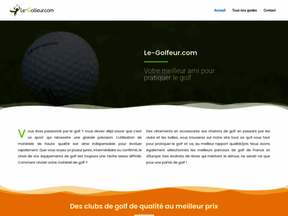 Blog de golf