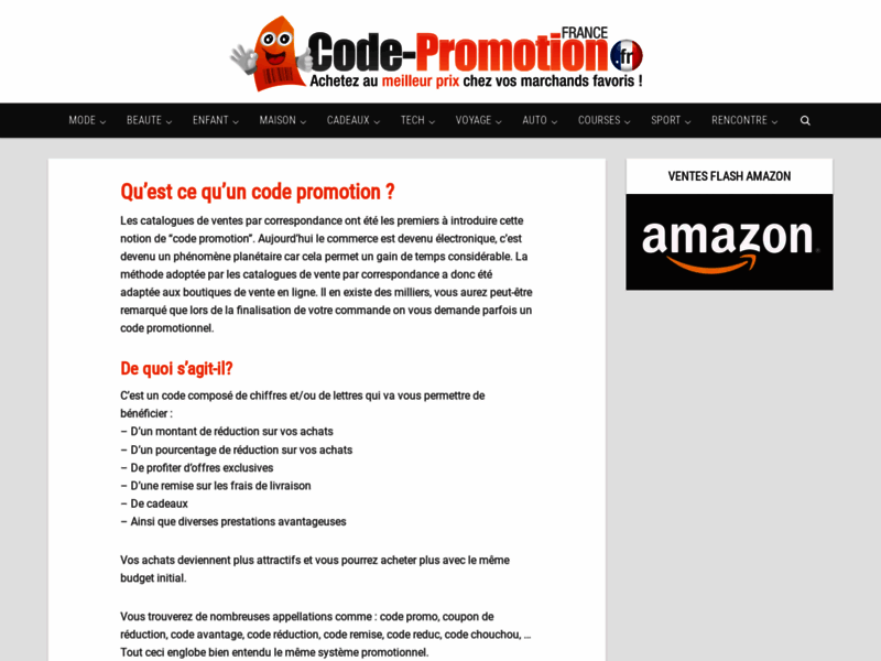Code Promotion