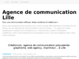 Agence de communication Lille - Créaforcom
