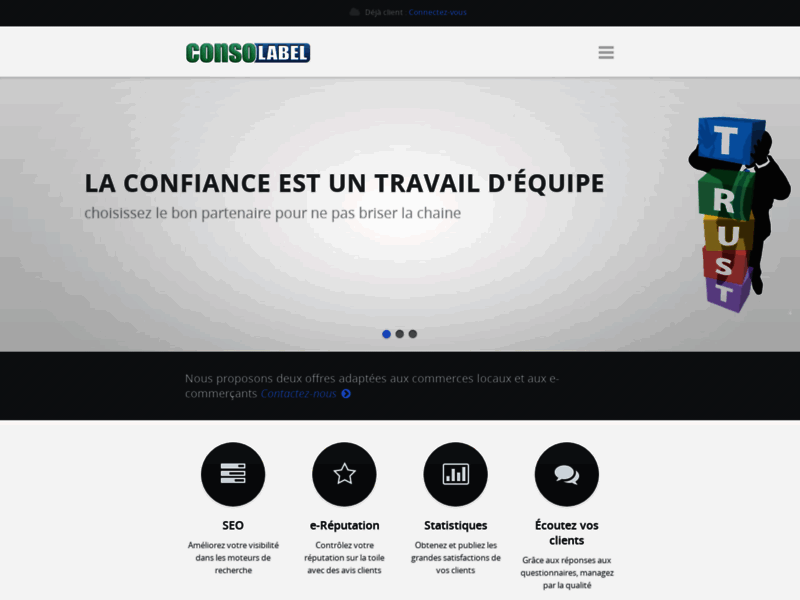 ConsoLabel.fr : mesure satisfaction client et label commerce