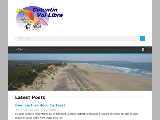 Photo image Bienvenue sur le site Cotentin Vol Libre