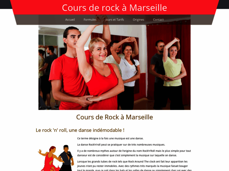 cours rock et be bop Marseille