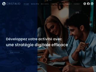Cristal'ID création de site professionnel Lille