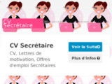 CV Secrétaire | Lettre Motivation Secrétaire | Devenir Secrétaire | Formation Secrétaire | Emploi Secrétaire