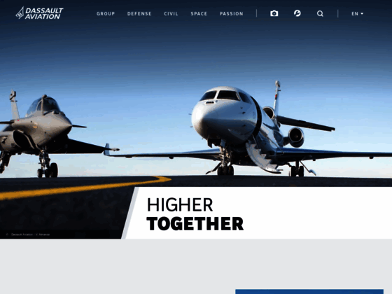 Photo image Dassault Aviation, acteur majeur de lindustrie aronautique mondiale
