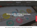Digilor : solutions tactiles, vitrine tactile, marketing digital