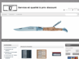Discount Couteau : vente de couteaux pliants, damas, poignard, cuisine...