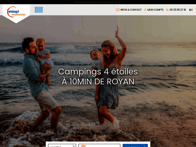 Eldapi, campings 4 étoiles