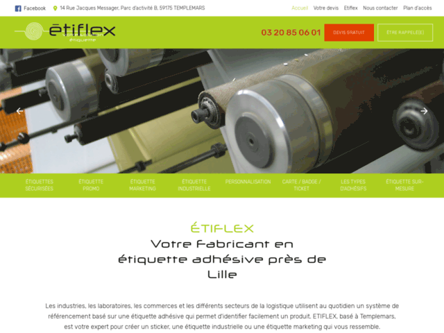 Étiquettes Marketing Etiflex Tourcoing