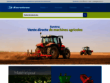 Tracteurs Eurotrac de fabrication Foton Lovol et matériels agricoles GEO et BOXER