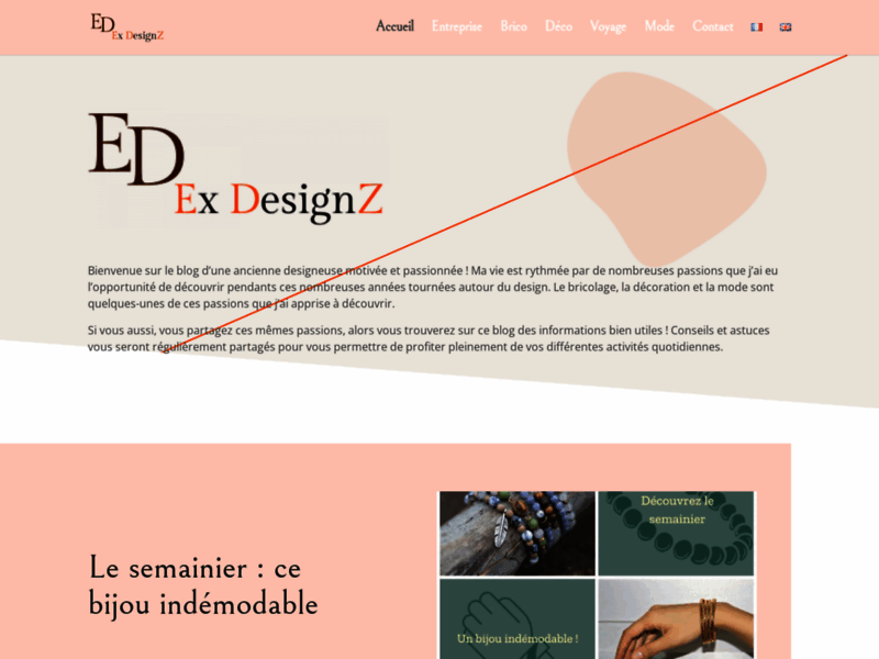 Votre blog de design.