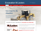 Excavation Rive-Sud – Excavation M.Leclerc