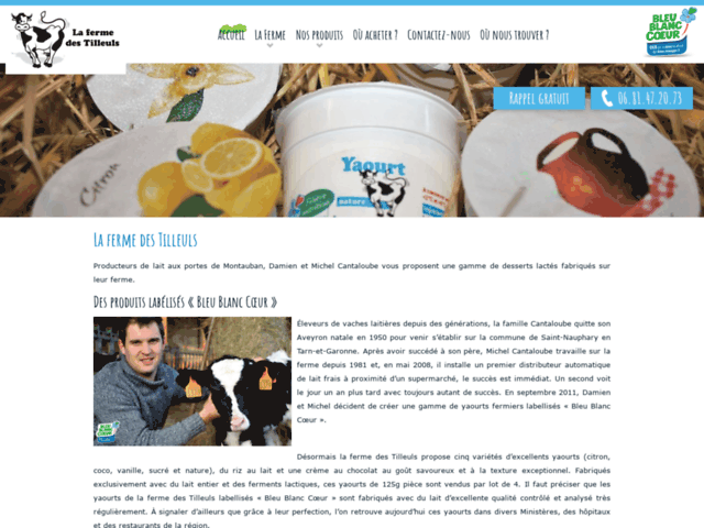 Ferme laitière à Montauban (Tarn-et-Garonne) - La ferme des Tilleuls