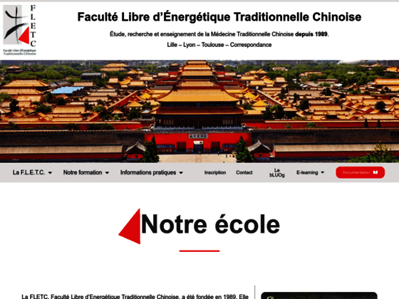 Photo image Faculte Libre d'Energetique Traditionnelle Chinoise (FLETC)