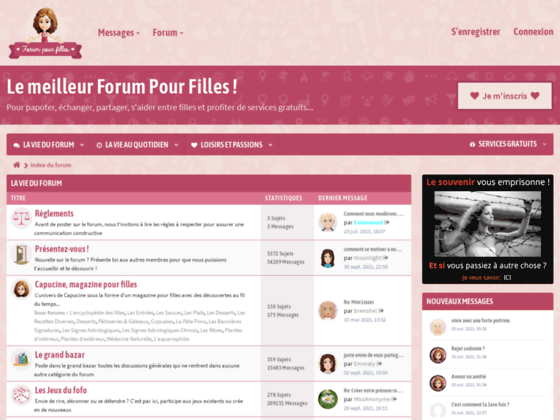 Forum Pour Filles