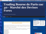 Trading forex cac 40 - conseil bourse en direct analyse
