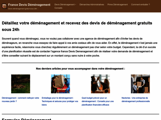 France devis demenagement - Devis demenagement gratuit en ligne