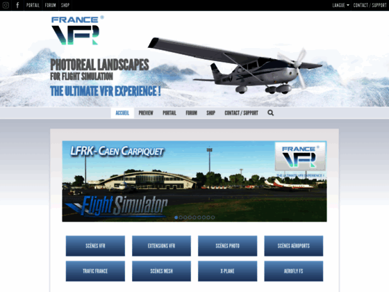 Photo image France VFR - Scnes photo-ralistes pour Microsoft Flight Simulator