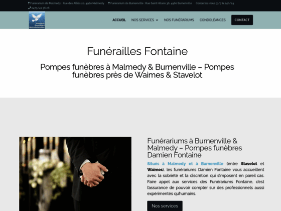Pompes funèbres près de Stavelot: Funérailles Fontaine