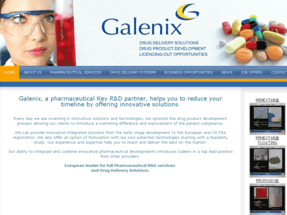 Photo image Galenix Drug Delivery