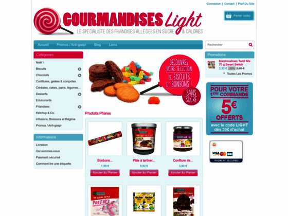 http://www.gourmandises-light.com