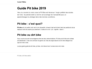 Pitbike et dirtbike : le guide