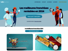 Site Détails : Hello Franchise, annuaire et guide pour ouvrir sa franchise