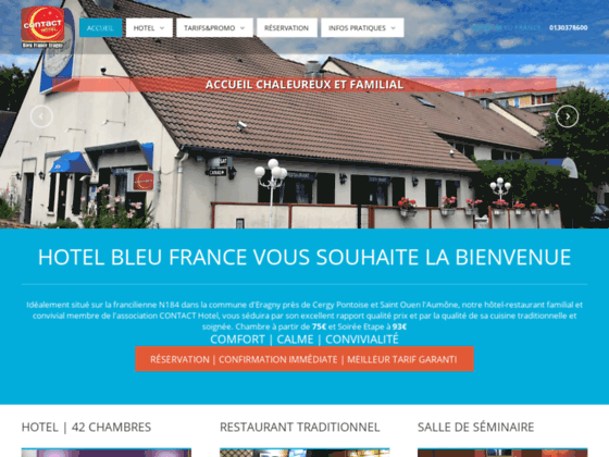 Hotel Bleu France � Eragny Cergy Pontoise