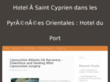 Hotel du Port à saint cyprien dans les pyrénées orientales