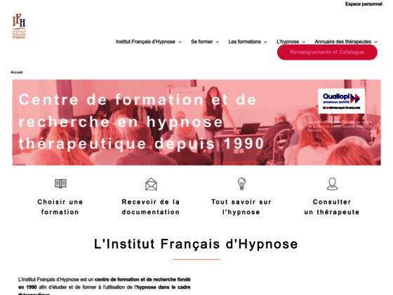 Photo image Institut Francais d'Hypnose (IFH)