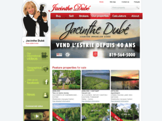 Jacinthe Dubé: maison à vendre en Estrie