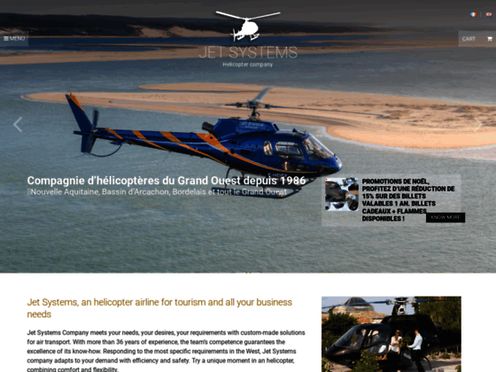 Photo image JET SYSTEMS-HELIOCEAN-helicoptere-bapteme d'helicoptere-location d'helicoptere-helicoptere sud ouest