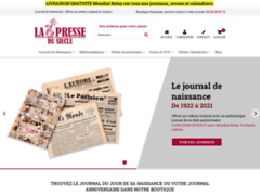 Site Détails : Trouver un journal original datant du jour de sa naissance
