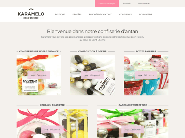 Karamelo Confiserie, dragées bonbons et chocolats à St Etienne