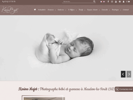 Karine Majet photographe - photo grossesse, b�b� et portrait sur Paris et IDF