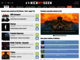 KickMyGeek : le site sur l'actualité des jeux Android et Apple