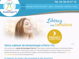 Kinésiologie75, votre kinésiologue certifié  à Paris