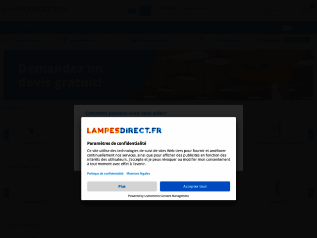 Lampes direct