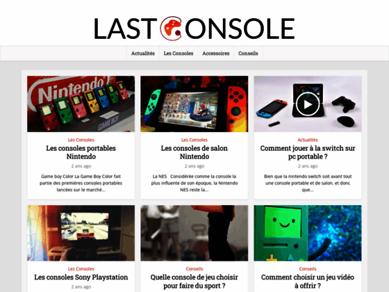 Last Console, votre blog sur le gaming et les jeux vidéo