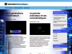 Site Détails : Le Grenier Informatique | L'informatique vintage des années 1980-1990