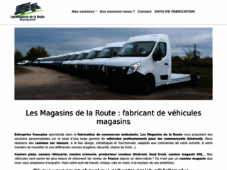 Fabricant français de camions magasin haut de gamme