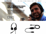 Lexound : micro-casques téléphoniques filaires pour centres d'appels