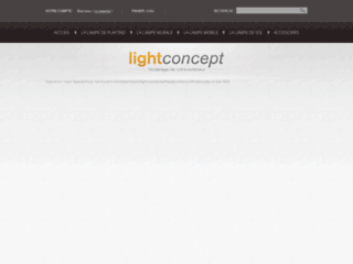 Light Concept, luminaires en ligne